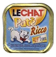 Корм для кошек LeChat Pate Ricco с кусочками Тунца, Океанической рыбой и рисом (0.1 кг) 1 шт. 0.1 кг