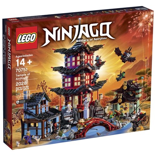 Конструктор LEGO Ninjago 70751 Храм Воздуха, 2028 дет.