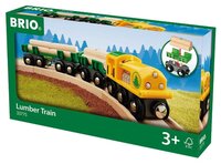 Brio Поездной состав "Лесовоз", 33775