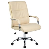 Компьютерное кресло EasyChair 509 TPU офисное, обивка: искусственная кожа, цвет: бежевый