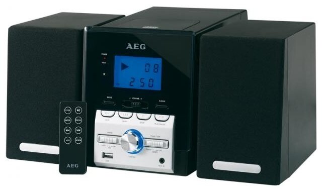 AEG MC 4443, Black микросистема