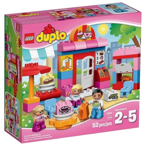 Конструктор LEGO DUPLO 10587 Кафе, 52 дет. lego® duplo 10922 подводный замок ариэль