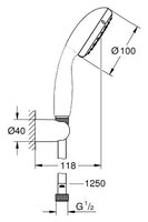 Душевой набор (гарнитур) Grohe New Tempesta 100 26164000