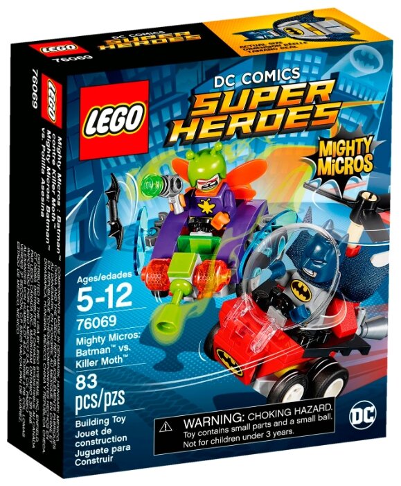 Конструктор LEGO Marvel Super Heroes 76069 Бэтмен против Мотылька-убийцы