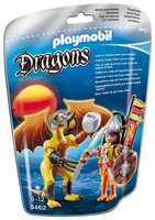 Набор с элементами конструктора Playmobil Dragons 5462 Каменный дракон и воин