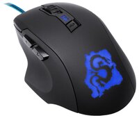 Мышь Oklick 725G DRAGON Gaming Optical Mouse Black-Blue USB