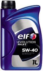 Синтетическое моторное масло ELF Evolution 900 FT 5W-40, 1 л