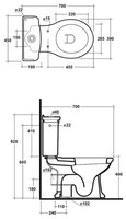 Унитаз Olympia Impero 0411T13