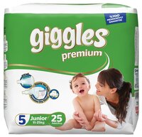 Giggles подгузники Premium 5 (11-25 кг) 25 шт.