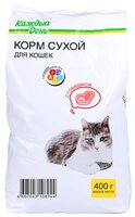 Корм для кошек Каждый День Сухой корм для кошек с говядиной (0.4 кг) 0.4 кг