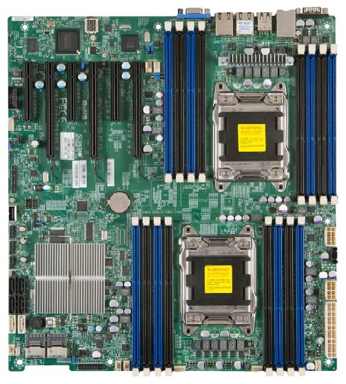 Материнская плата Supermicro X9DR3-F Intel C606 x79 Xeon Socket LGA2011