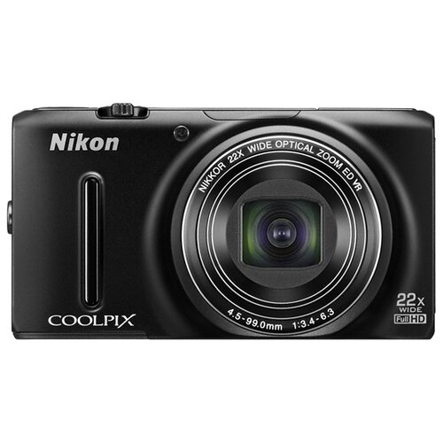 Фотоаппарат Nikon Coolpix S9500 черный 1700000₽