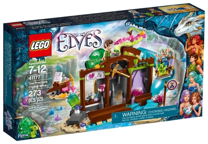 Конструктор LEGO Elves 41177 Шахта с драгоценными кристаллами, 273 дет.