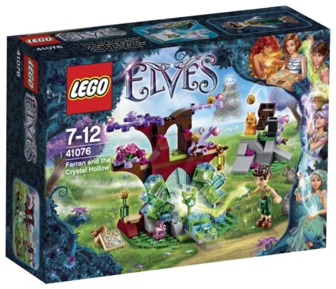 Lego Конструктор LEGO Elves 41076 Фарран и Кристальная Лощина