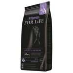 Fitmin FOR life light senior сухой корм для пожилых/избыт.вес. собак всех пород 15 кг - изображение