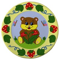 LORI Декоративная тарелка - Мишка с ягодами (Т-001)