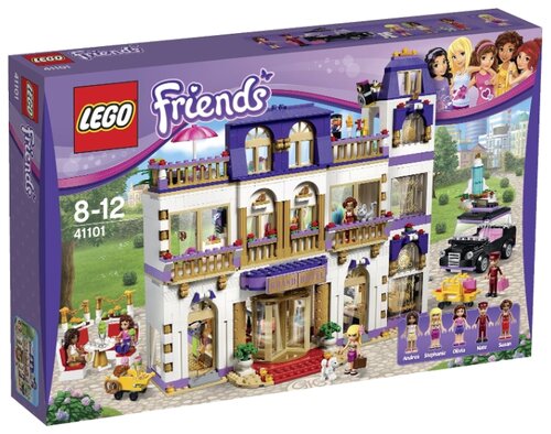 Конструктор LEGO Friends 41101 Гранд-отель в Хартлейк Сити, 1555 дет.