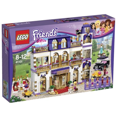 Конструктор LEGO Friends 41101 Гранд-отель в Хартлейк Сити, 1555 дет. конструктор lego friends 41684 гранд отель хартлейк сити