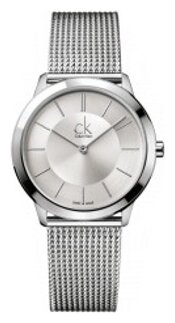 Наручные часы CALVIN KLEIN Minimal, серебряный, белый