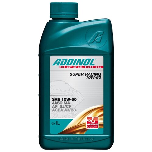 фото Моторное масло addinol super racing 10w-60, 1л