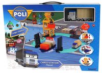 Трек Silverlit Robocar Poli Порт с разводным мостом (с металлической фигуркой Терри)