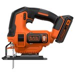 Электролобзик BLACK+DECKER BDCJS18 2.0Ач х1 коробка - изображение