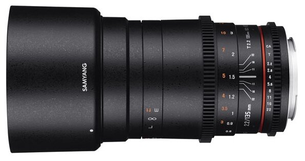 Объектив Samyang 135mm T2.2 ED UMC VDSLR Canon EF