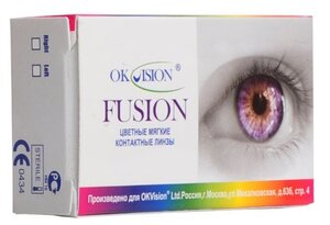 Контактные линзы OKVision Fusion Fancy, 2 шт.