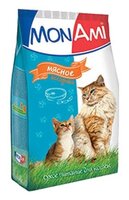 Корм для кошек MonAmi Сухой корм для кошек Мясное ассорти (0.4 кг) 10 шт.