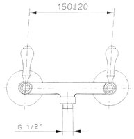 Душевая стойка Fortezza FR.RT.EPC-886.20/CR