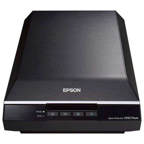 Сканер Epson Perfection V550 B11B210303 A4 Планшетный LED 6400x9600dpi 48бита 4лист./мин. Сенсорная панель