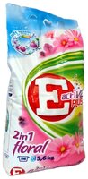 Стиральный порошок E Active Plus 2in1 Floral 3.3 кг пластиковый пакет