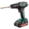 Ударная аккумуляторная дрель-шуруповерт Metabo SB 18 1.3Ah x2 Case 48 Н·м - изображение