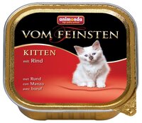 Корм для кошек Animonda Vom Feinsten Kitten для котят с говядиной (0.1 кг) 5 шт. 0.1 кг 5
