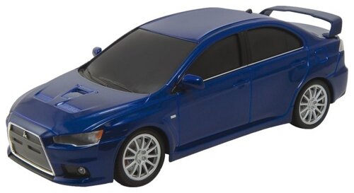 Welly Mitsubishi Lancer Evolution X (43655) 1:38, 11 см, синий