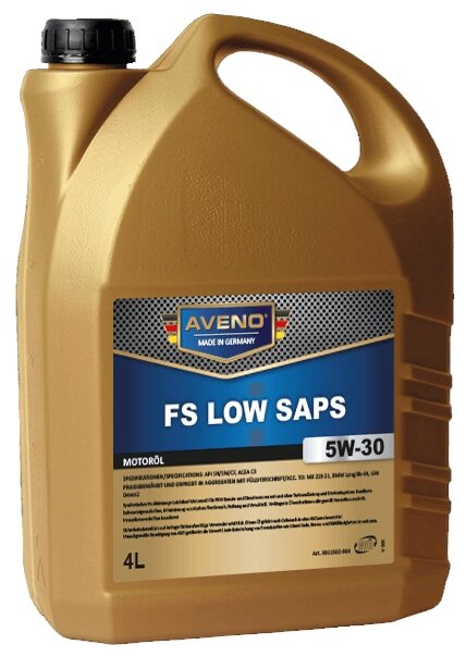 Моторное масло AVENO FS Low SAPS SAE 5W-30 (4л)