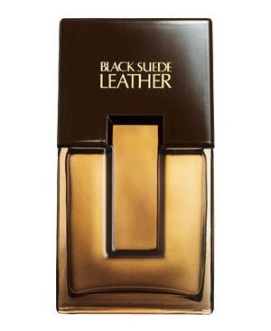 avon black suede leather