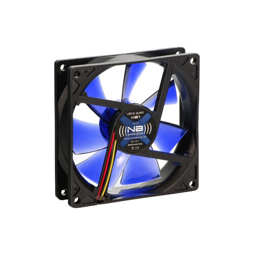 Вентилятор 92x92x25 NoiseBlocker BlackSilentFan ultra quiet XE1 1500rpm