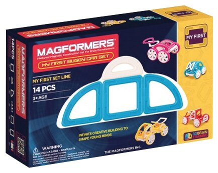 Магнитный конструктор Magformers My First Buggy Car Set - Blue