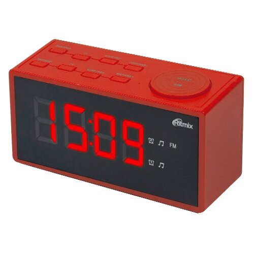 Радиобудильник Ritmix RRC-1212 red 269000₽