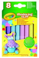 Пластилин Crayola Пастель 8 цветов (57-0311)