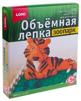 Пластилин LORI Объёмная лепка - Тигр (Ол-010)
