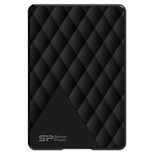 2 ТБ Внешний HDD Silicon Power Diamond D06, USB 3.0, черный