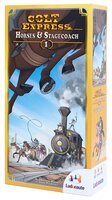 Дополнение для настольной игры Asmodee Colt Express: Horses and Stagecoach