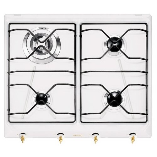Газовая варочная панель Smeg SRV864B белый 1800000₽