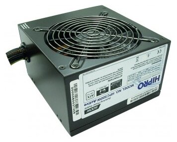 Блок питания HiPro HPC500w-active ATX 500вт, 120mm fan, apfc, 3*sata, i/o switch .