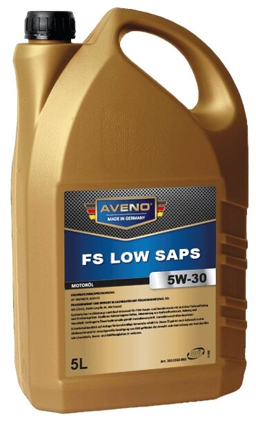 Моторное масло AVENO FS Low SAPS SAE 5W-30 (5л)