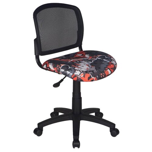 фото Компьютерное кресло бюрократ ch-296nx офисное, обивка: текстиль, цвет: graffity black