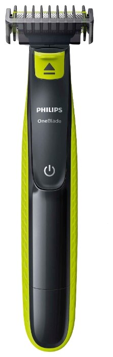 Триммер Philips OneBlade QP2520/20, черный/салатовый - фотография № 5