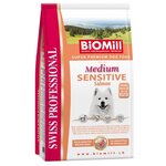 Корм для собак Biomill Swiss Professional Medium Sensitive Salmon - изображение